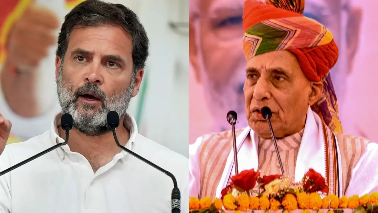 Rahul Gandhi Rajnath Singh