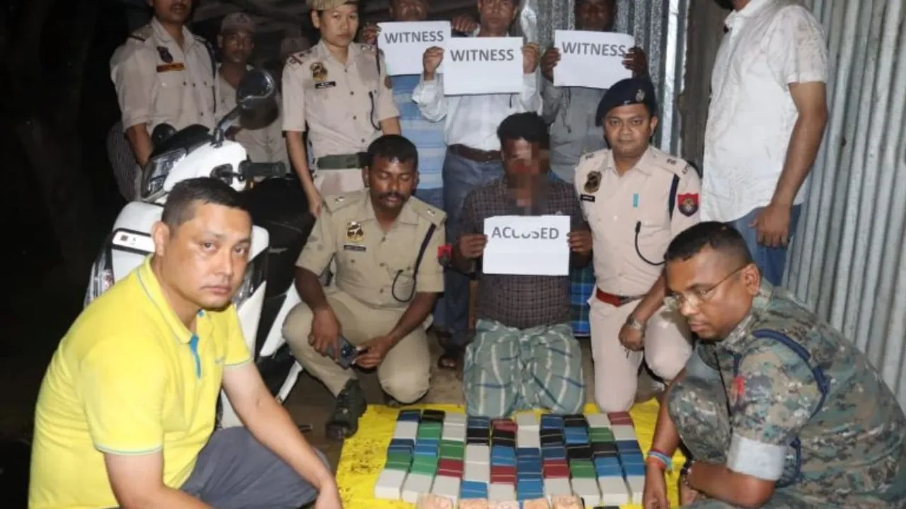 Three persons have been arrested and drugs worth around Rs seven crore seized in two separate operations in Assam's Cachar district