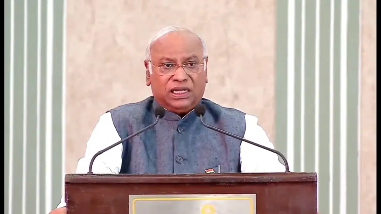 Mallikarjun Kharge Opposition Meeting