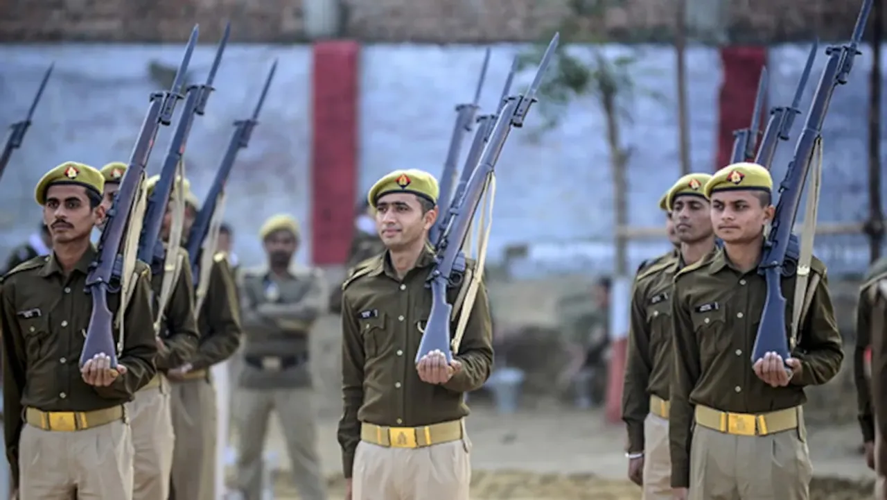 Delhi Police British era .303 rifles