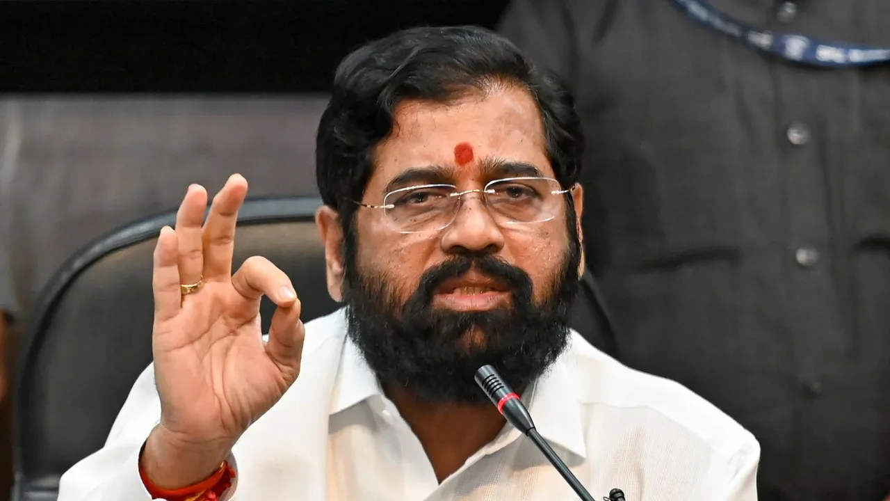 Maharashtra Chief Minister Eknath Shinde (File image)