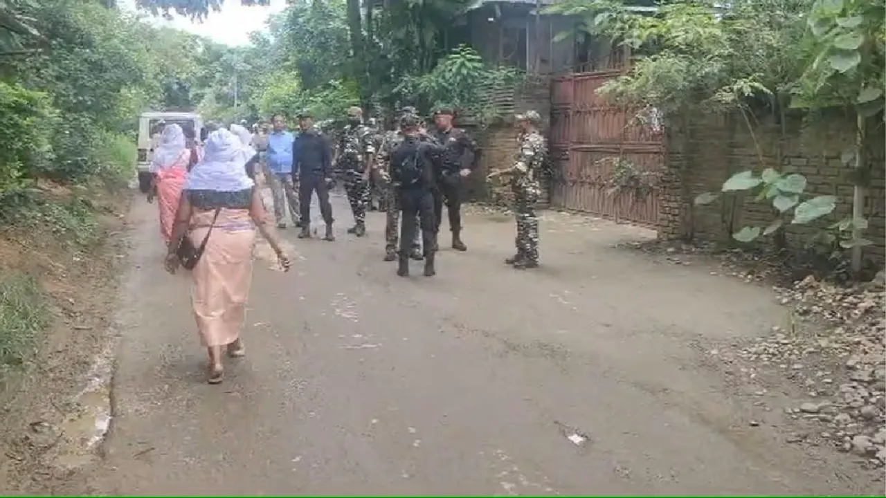 RK Ranjan Singh’s house