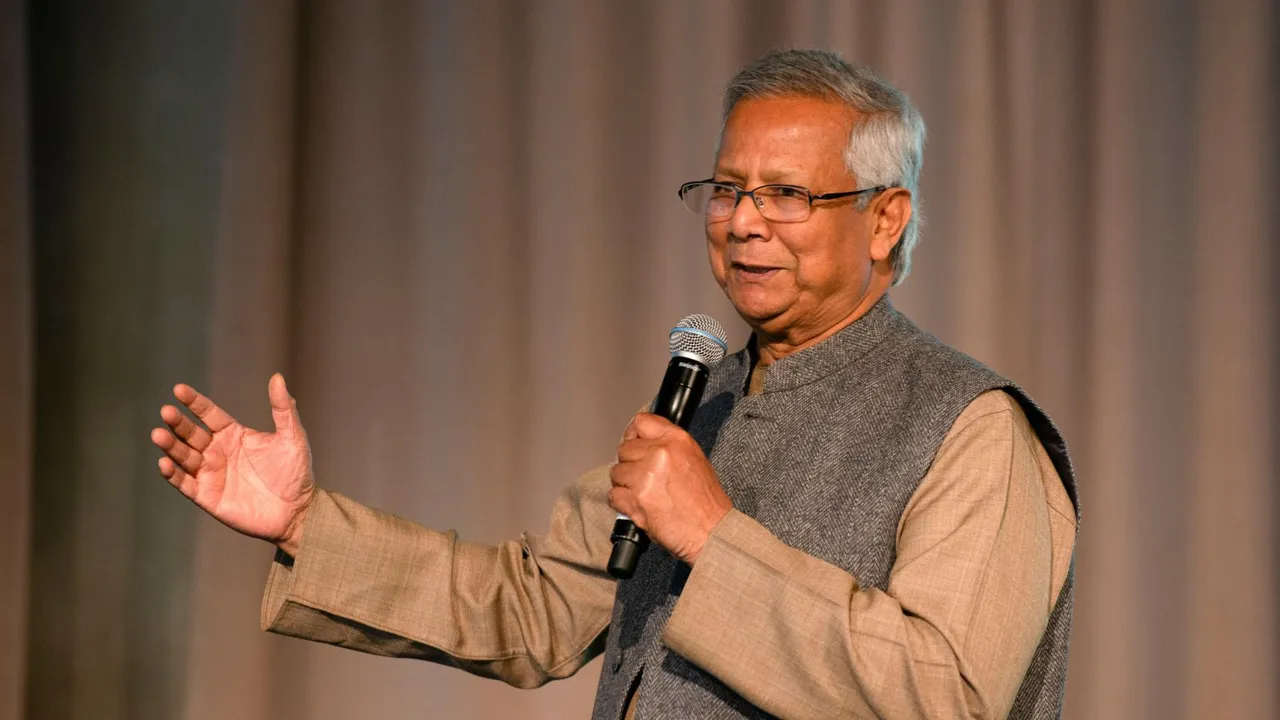 Bangladesh's interim government chief Muhammad Yunus (File image)