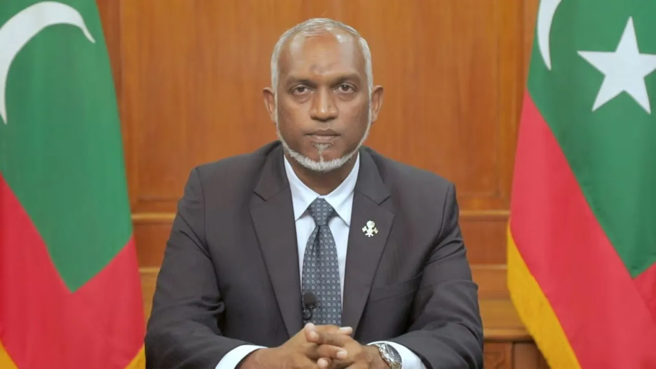 Maldives President Mohamed Muizzu