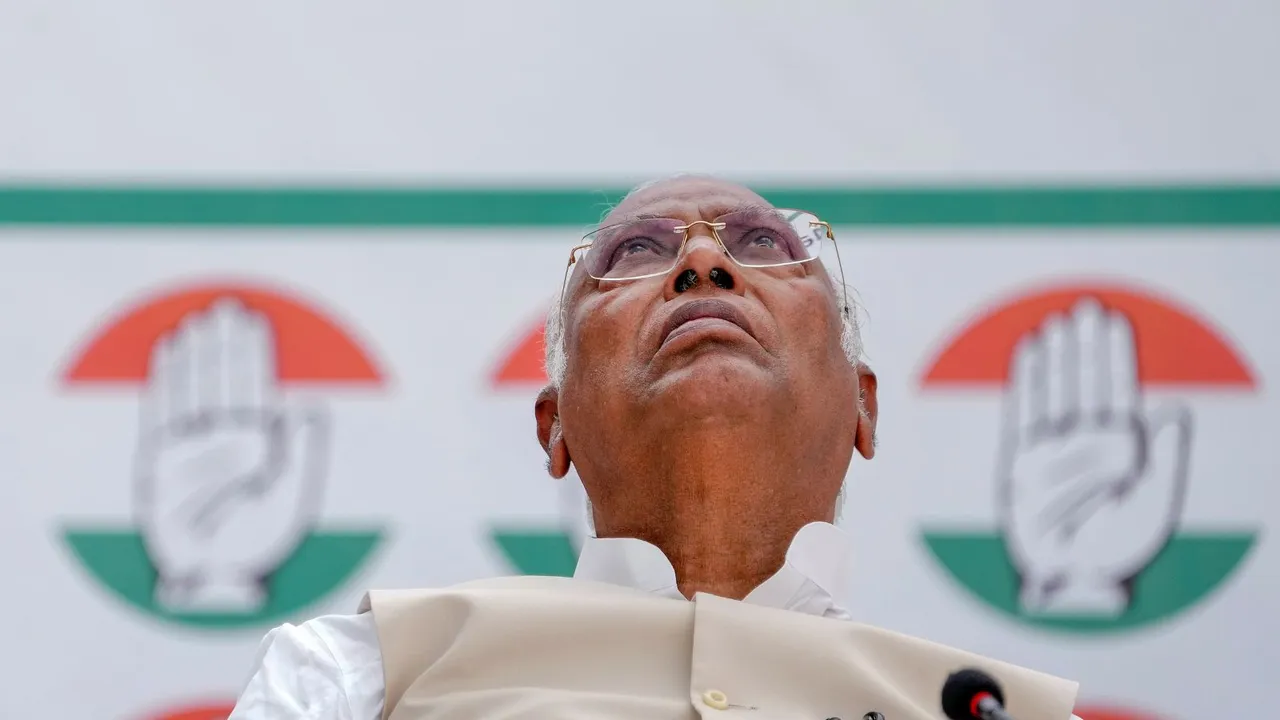 Congress President Mallikarjun Kharge (File image)