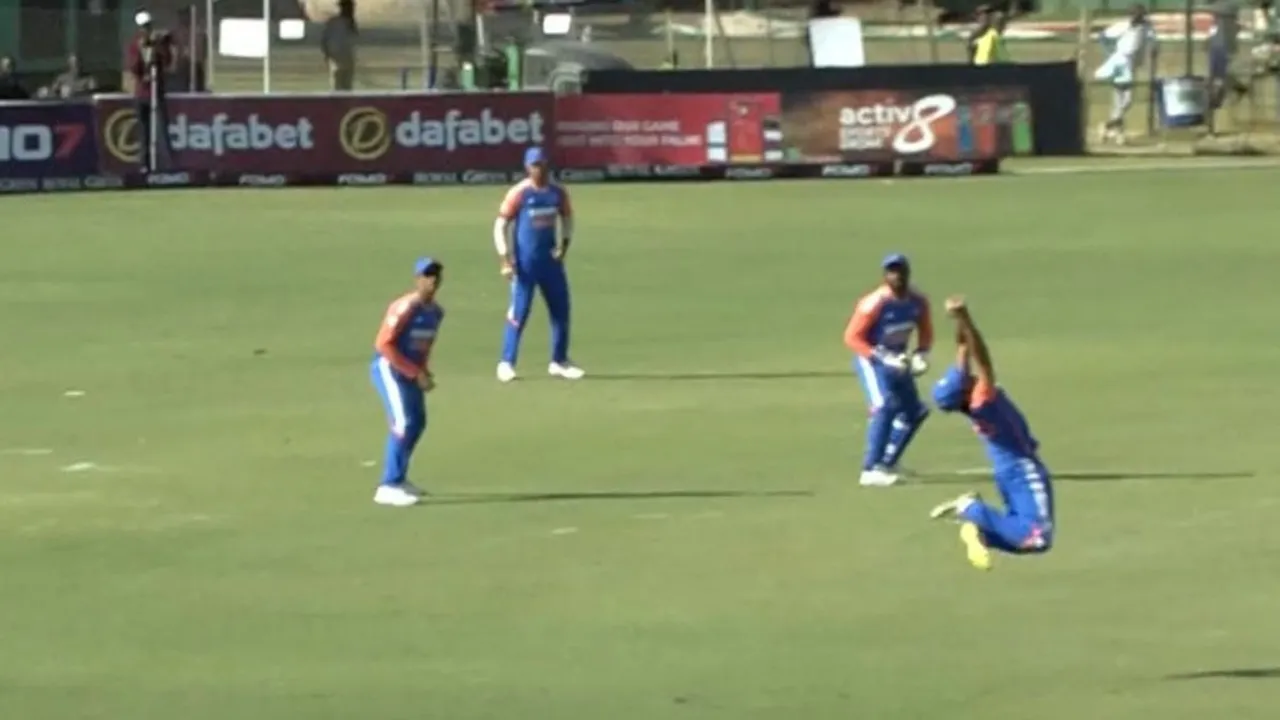 Ravi Bishnoi's catch