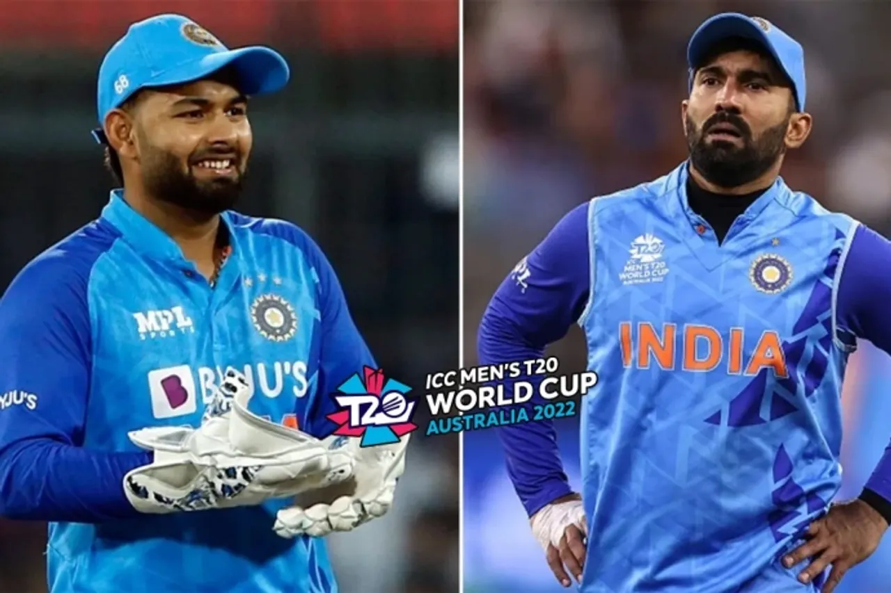 Dinesh Karthik Rishabh Pant