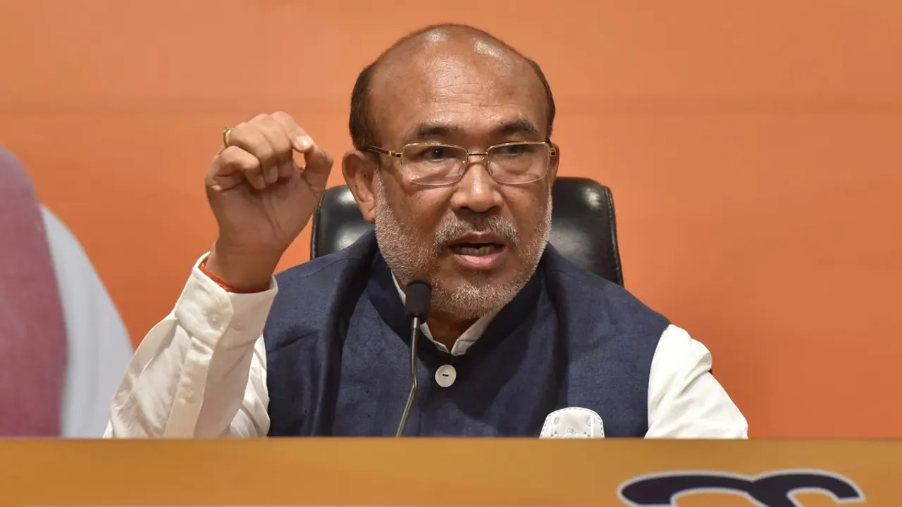 Manipur Chief Minister N Biren Singh (File image)