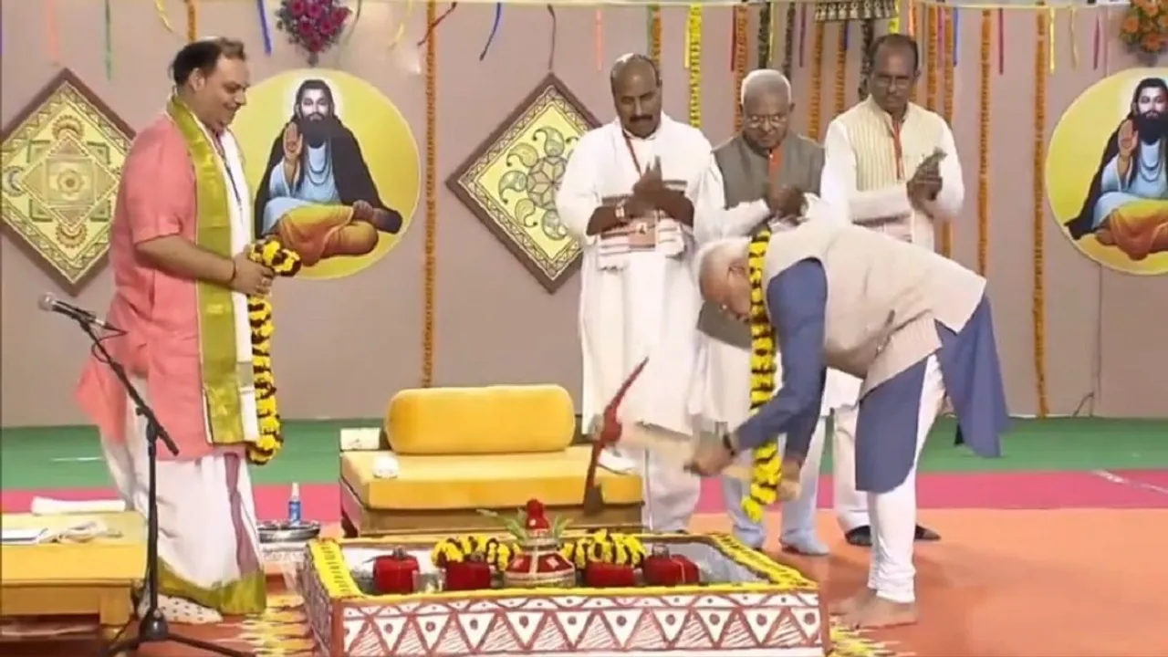 sant ravidas temple Narendra Modi