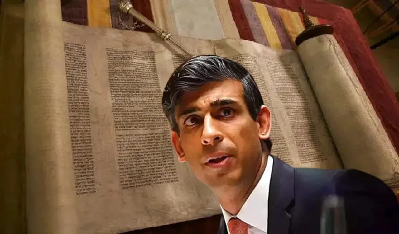 Rishi Sunak Bible Coronation
