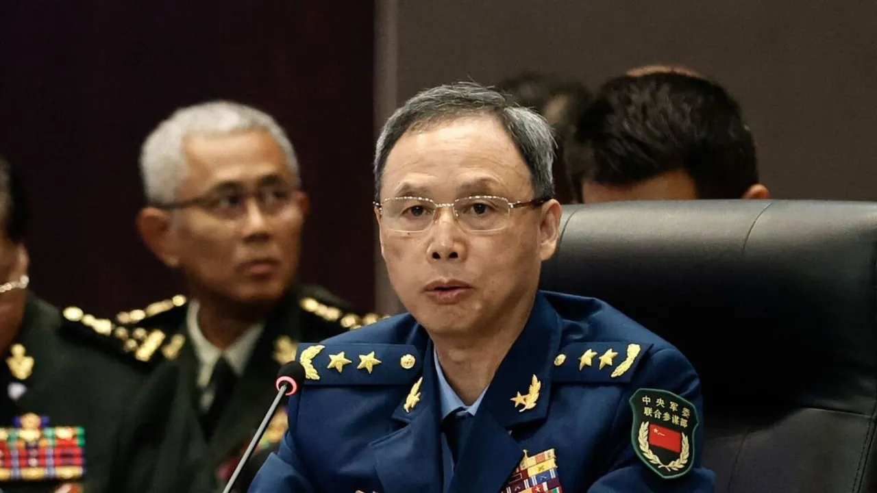 Chinese defence official Lieutenant General Jing Jianfeng