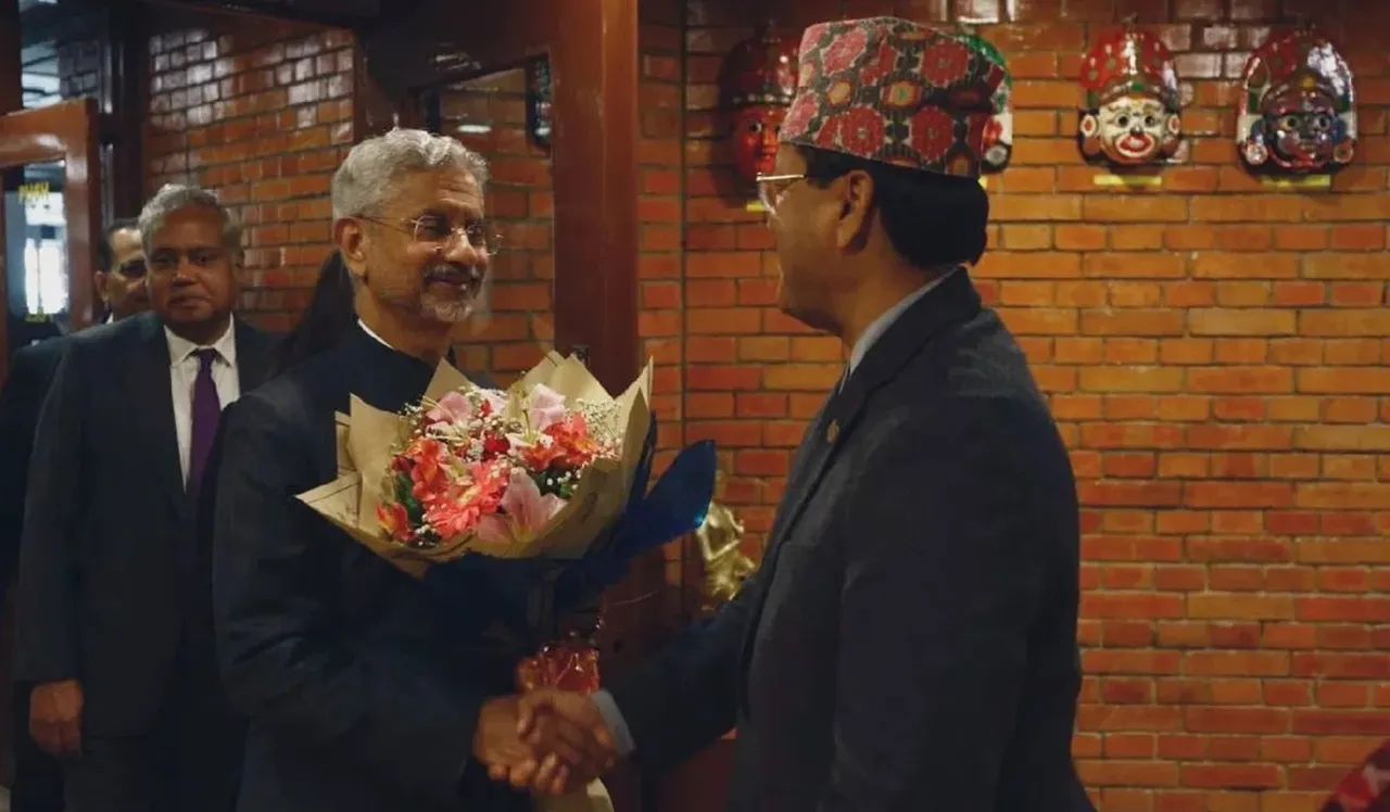 S Jaishankar in Nepal 