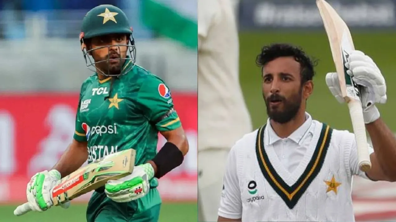 Babar Azam Shan Masood