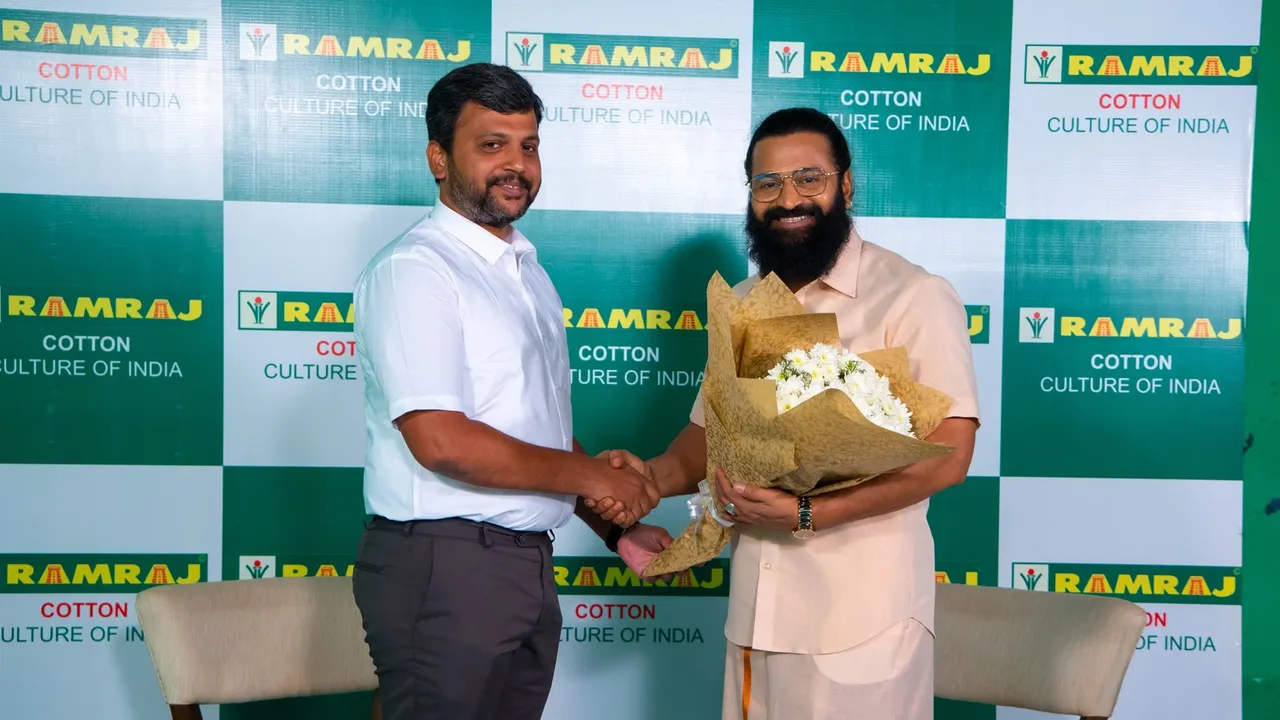 Ramraj cotton ambassador Rishabh Shetty