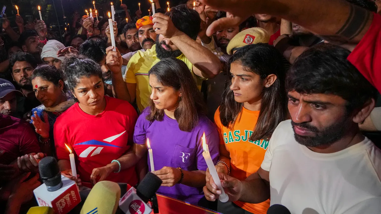 wrestlers-protest-at-jantar-mantar