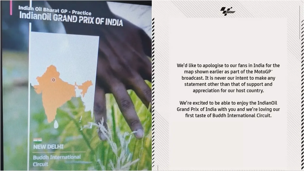 MotoGP India Map