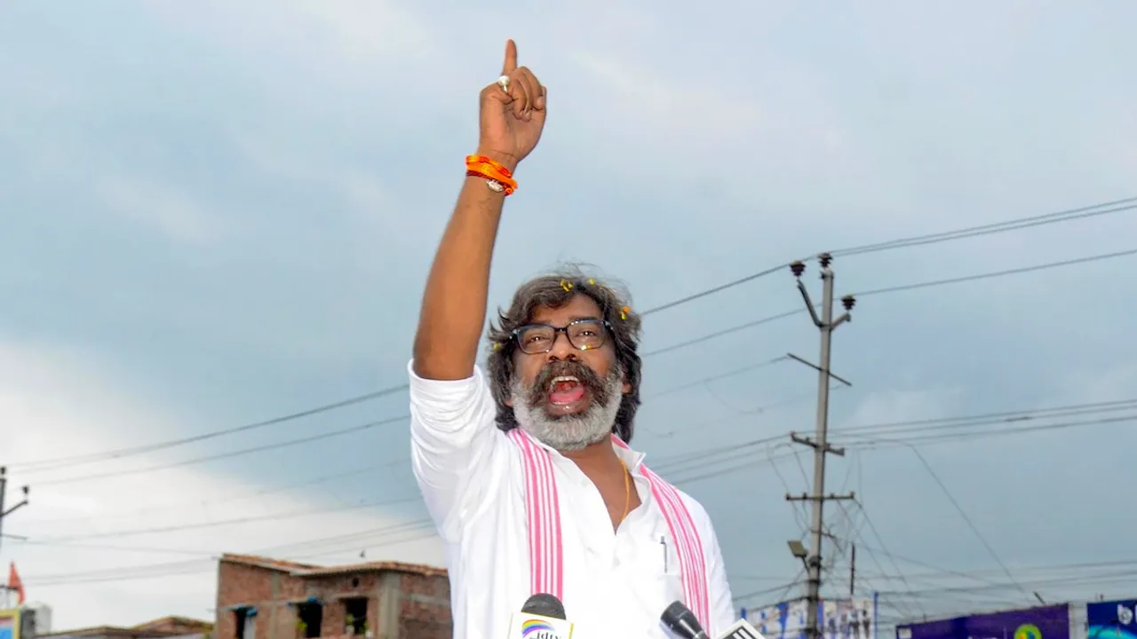 Jharkhand Chief Minister Hemant Soren (File image)