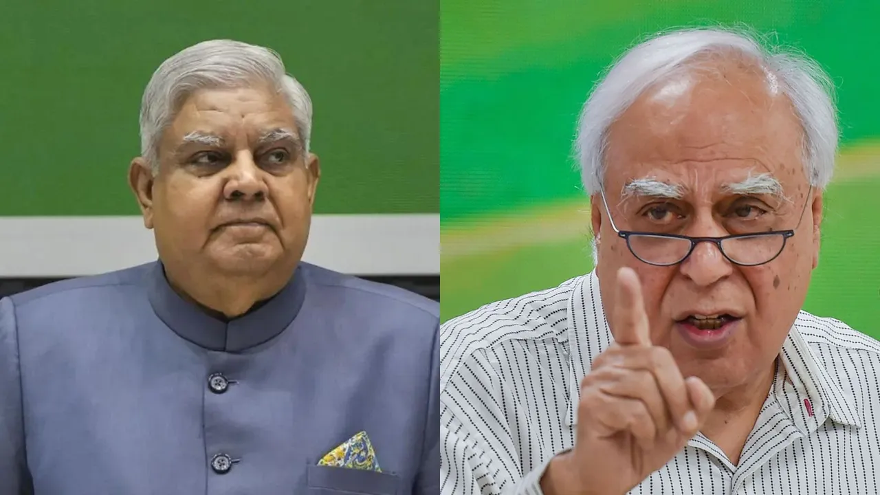 Jagdeep Dhankhar Kapil Sibal