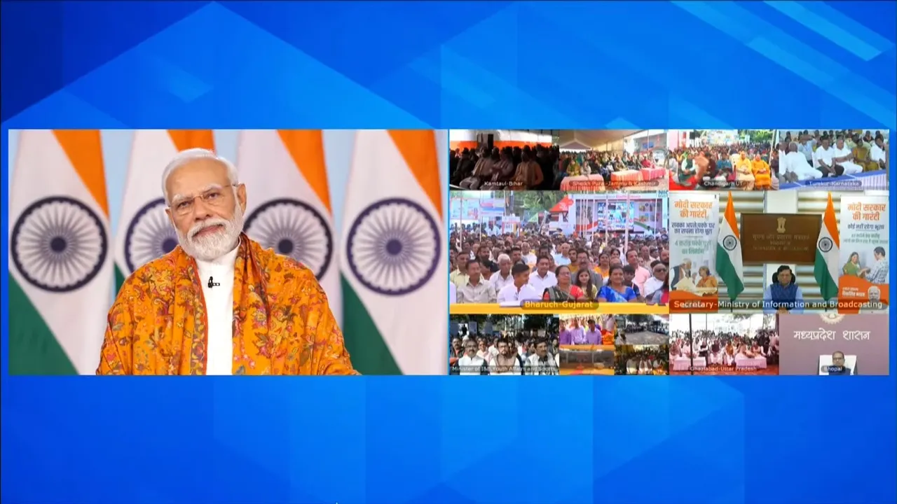 Narendra Modi Viksit Bharat Sankalp Yatra