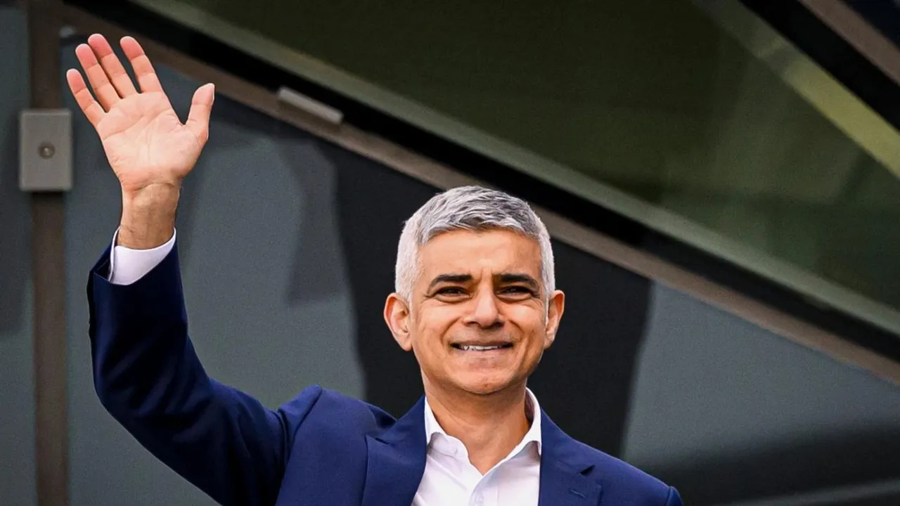 London Mayor Sadiq Khan