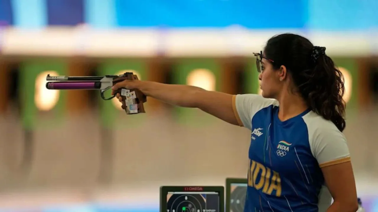 Manu Bhaker Paris Olympics