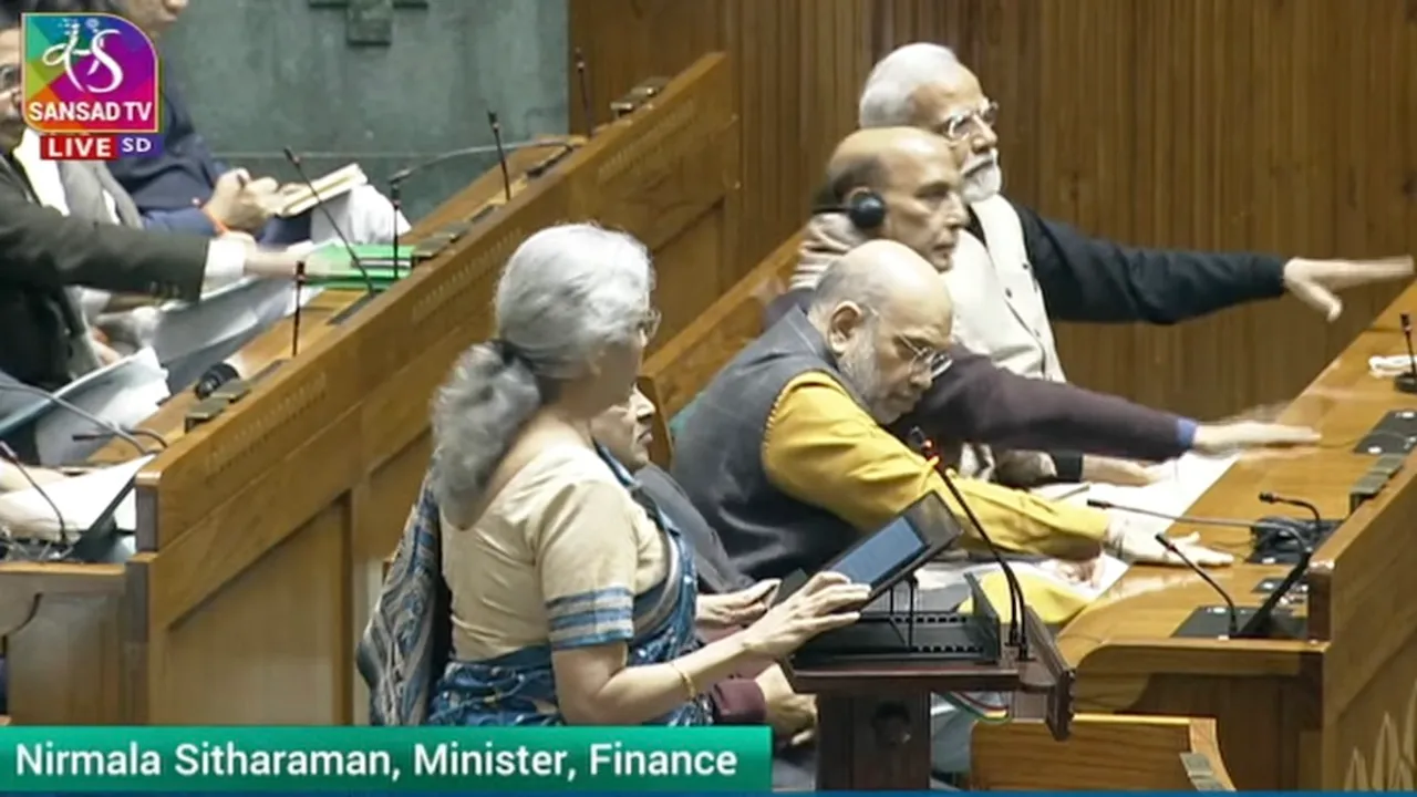 Nirmala Sitharaman, Amit Shah, Rajnath Singh, Narendra Modi