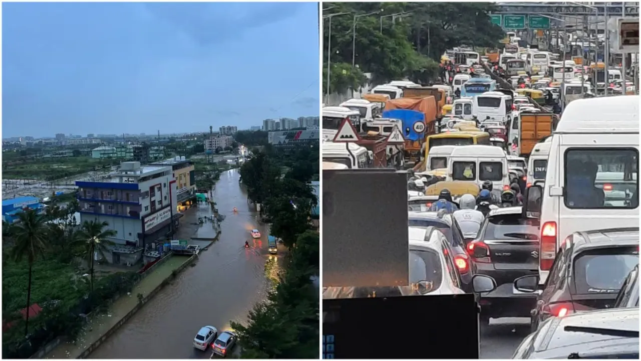 Bengaluru Rain Traffic