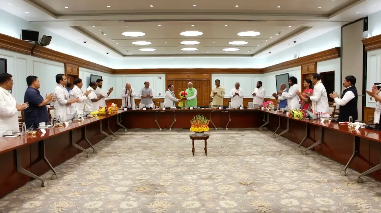 NDA meeting after election results