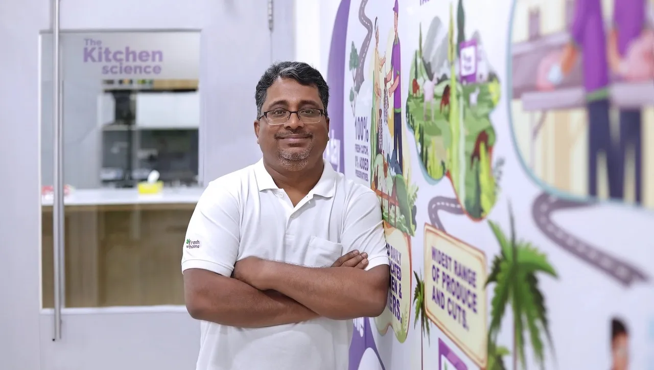FreshToHome CEO and Co-founder Shan Kadavil