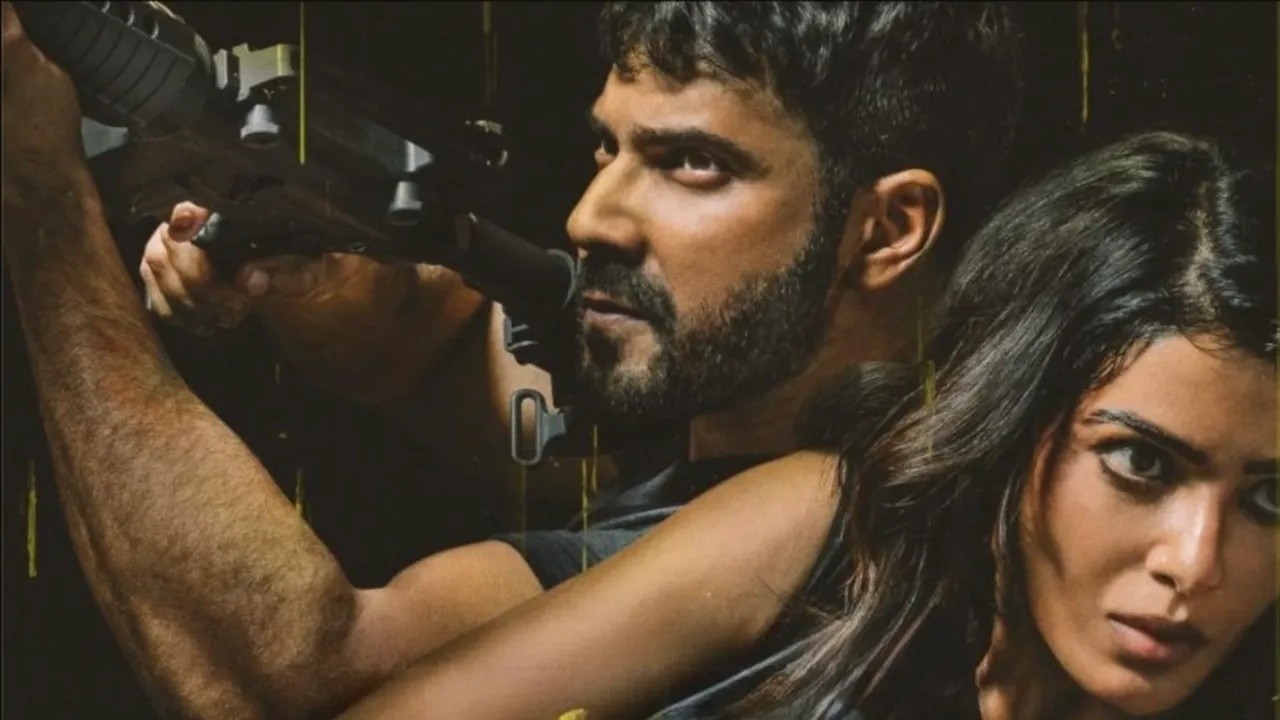 Varun Dhawan and Samantha in Citadel