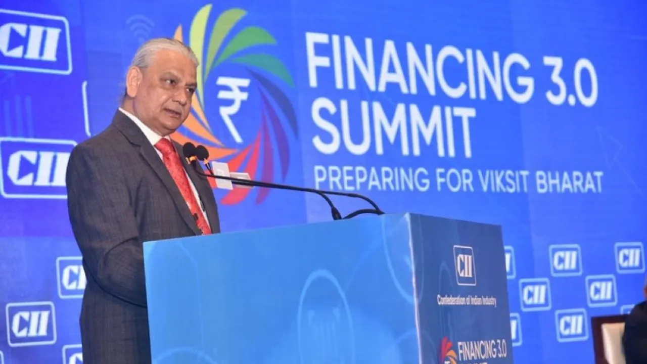 Reserve Bank Deputy Governor Michael Debabrata Patra addressing at the Financing 3.0 Summit