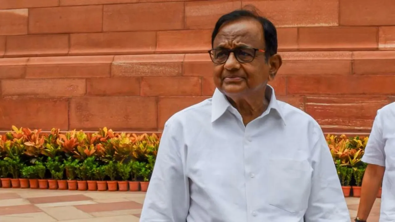 Congress leader P Chidambaram (File image)