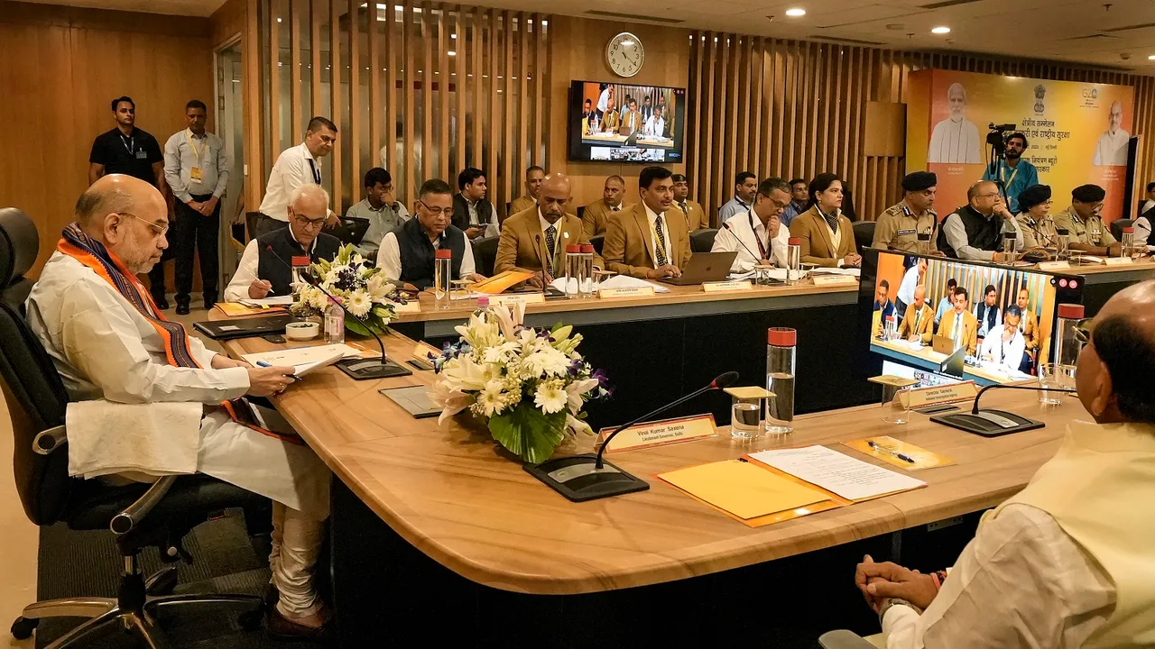 Union Home Minister Amit Shah chairs a regional conference on ‘Drugs Trafficking and National Security’, in New Delhi
