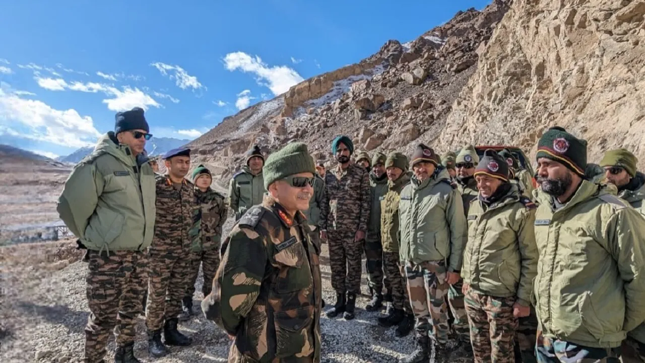 Upendra Dwivedi Ladakh