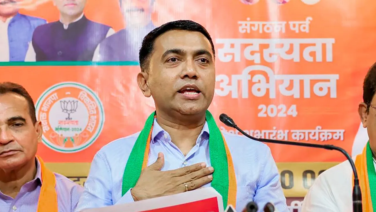 Goa Chief Minister Pramod Sawant (File image)