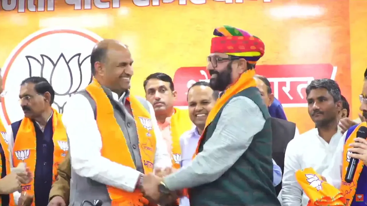 Mahendrajeet Malviya joins BJP