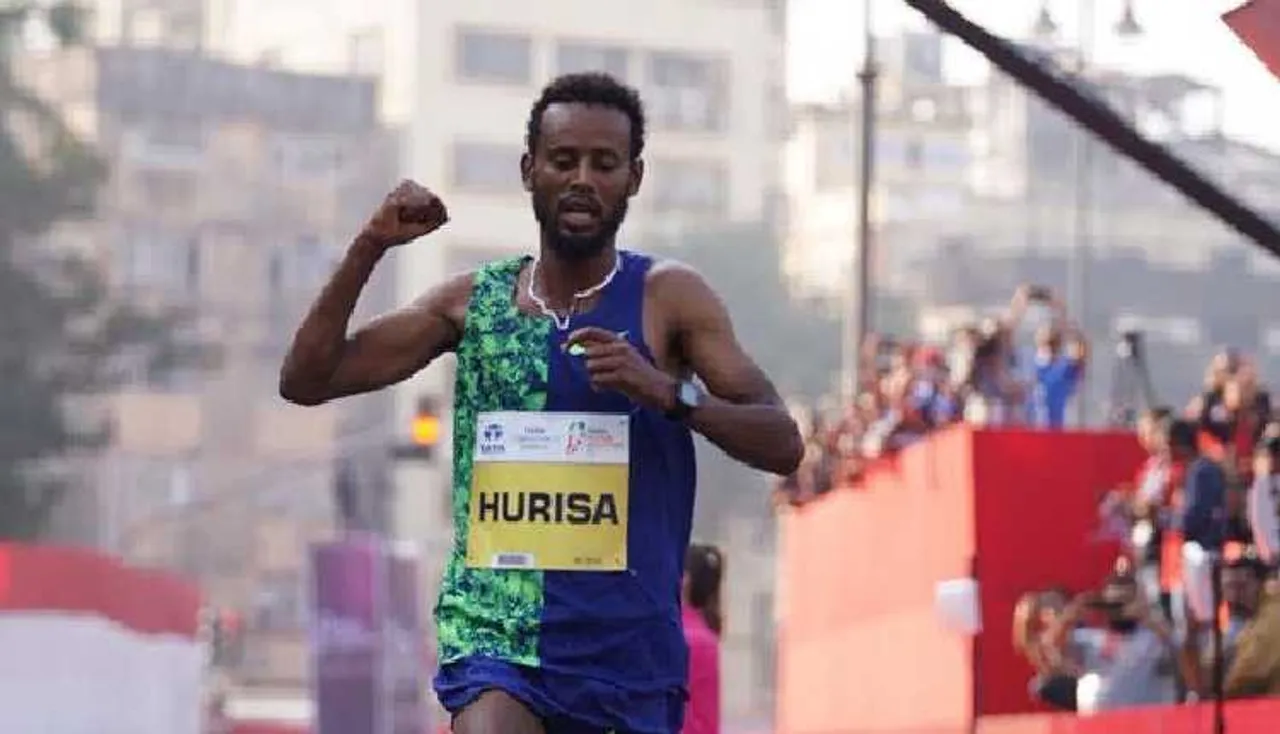 Derara Hurisa Tata Mumbai marathon