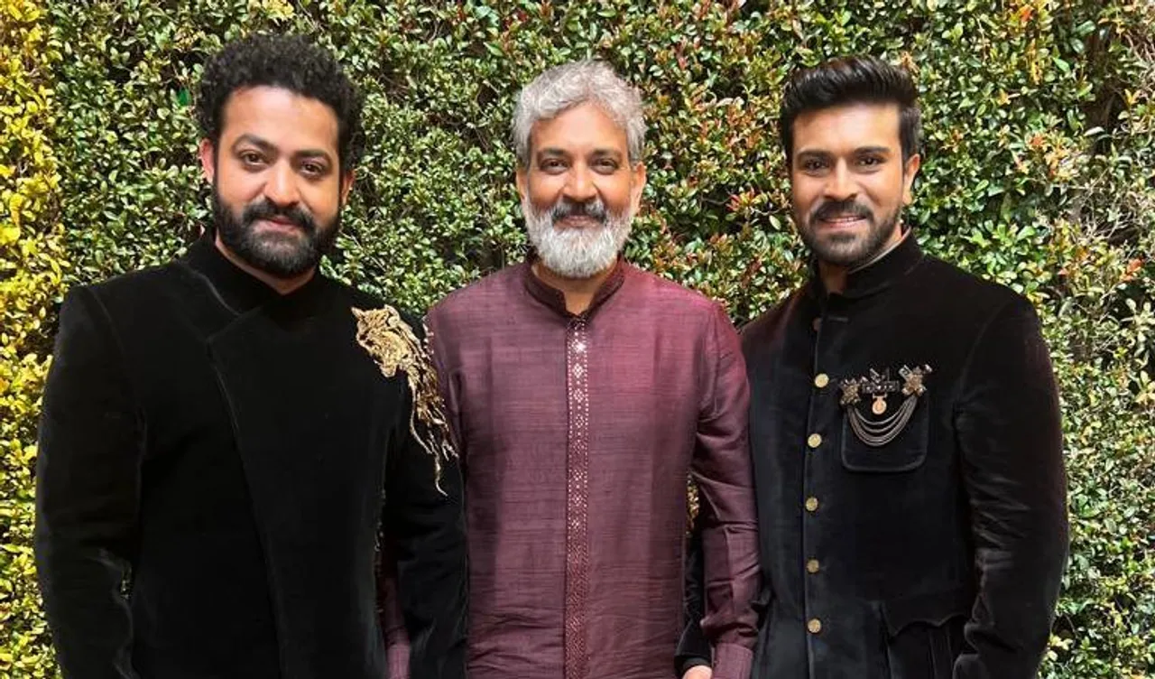 Team RRR at Oscars