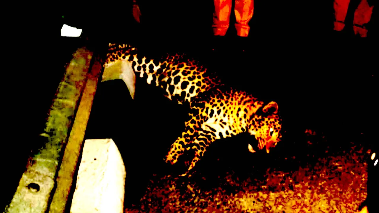 Leopard dies in accident in Ghaziabad