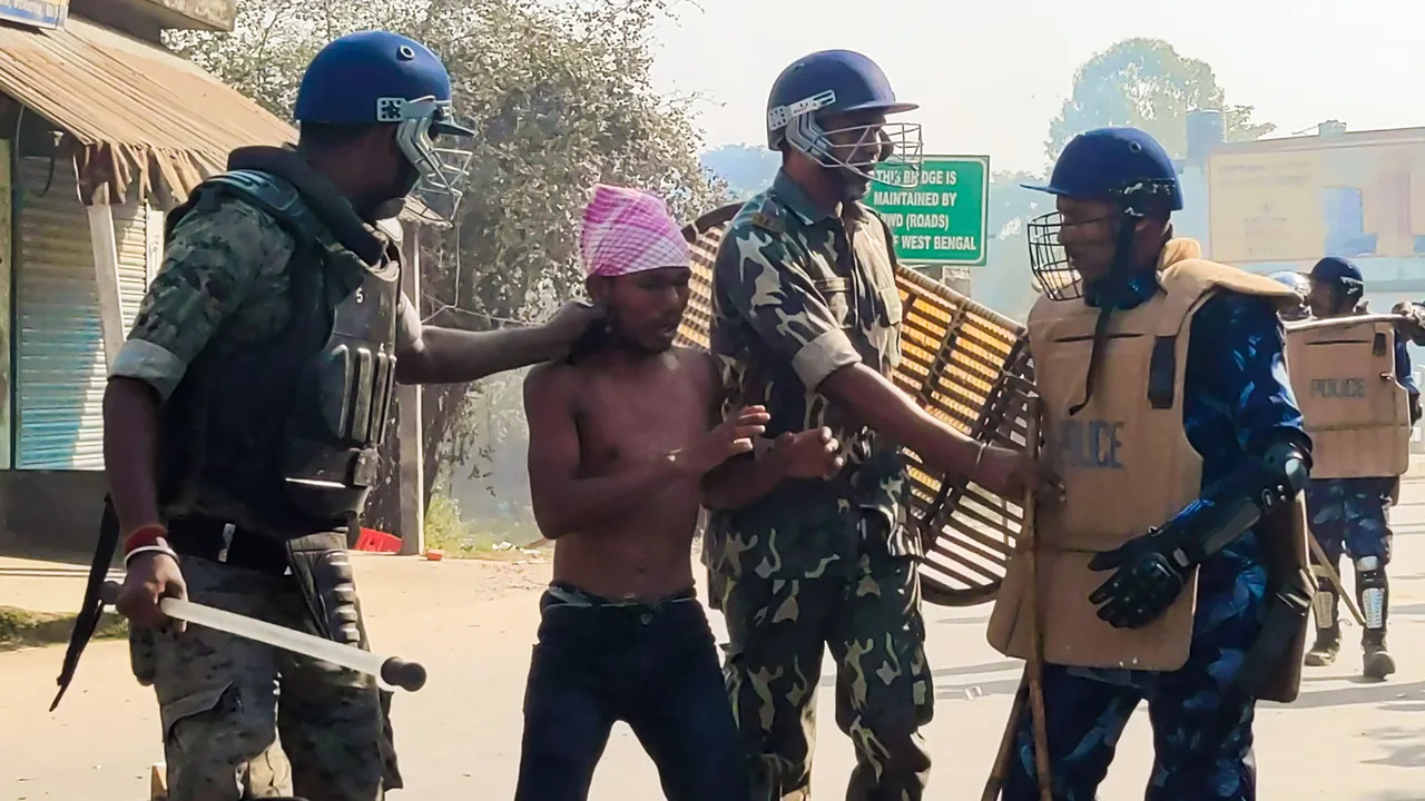 Protest in North Dinajpur