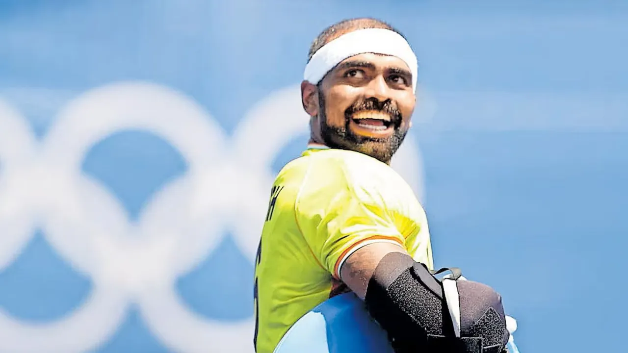 PR Sreejesh Paris Olympics