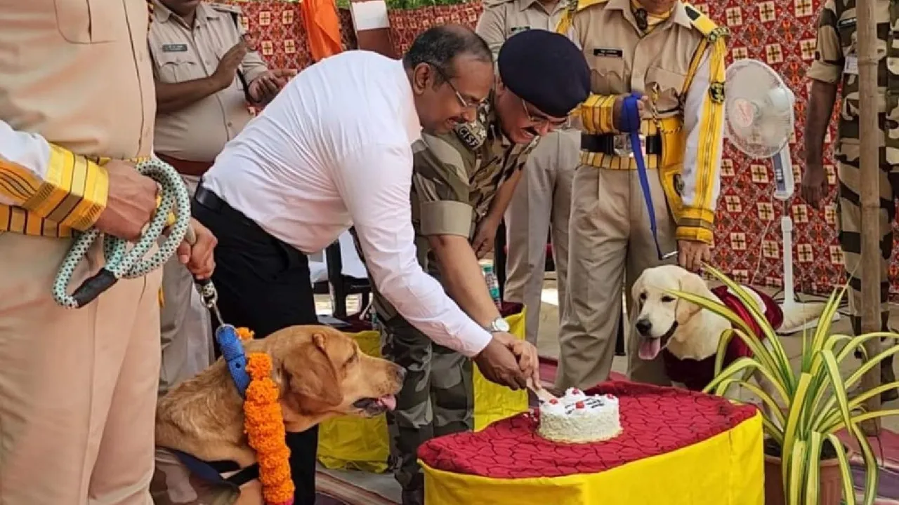 CISF Dog Ceasar