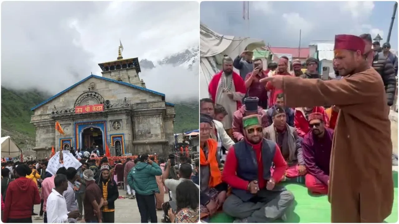 Kedarnath Priests Protest