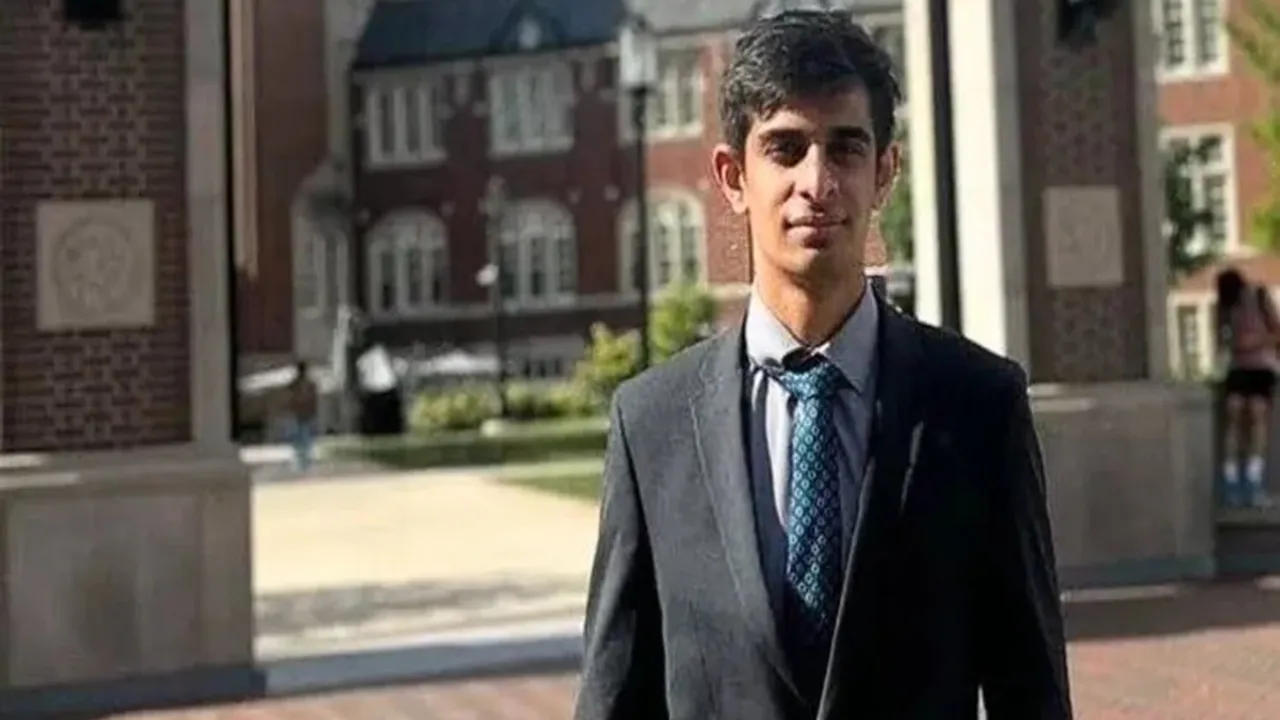 Neel Acharya, an Indian student who was found dead in Purdue University campus