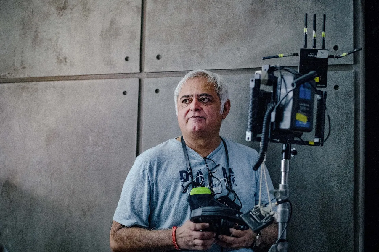 Filmmaker Hansal Mehta on the sets of 'Scam 2003: The Telgi Story'