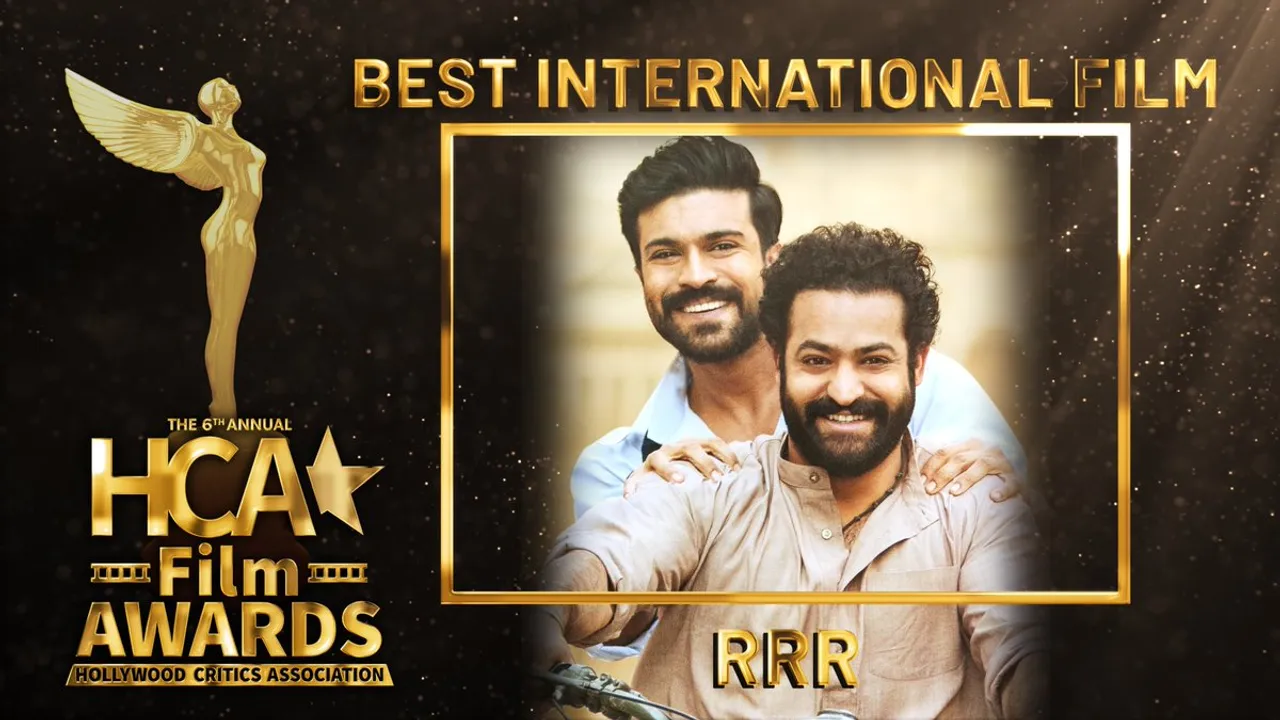 RRR Movie HCA Awards