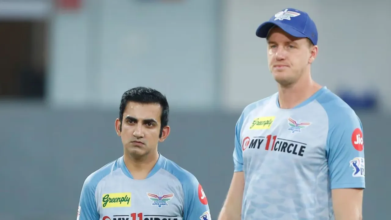 Morne Morkel Gautam Gambhir