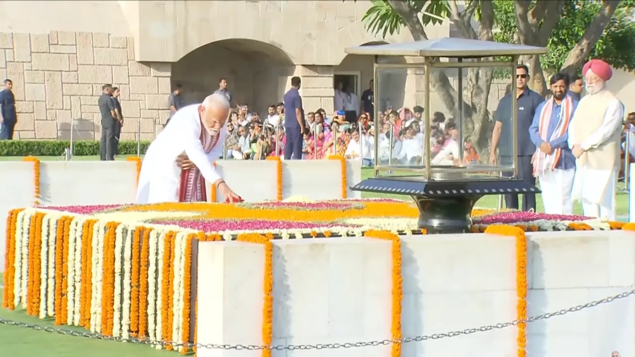 Narendra Modi Raj Ghat