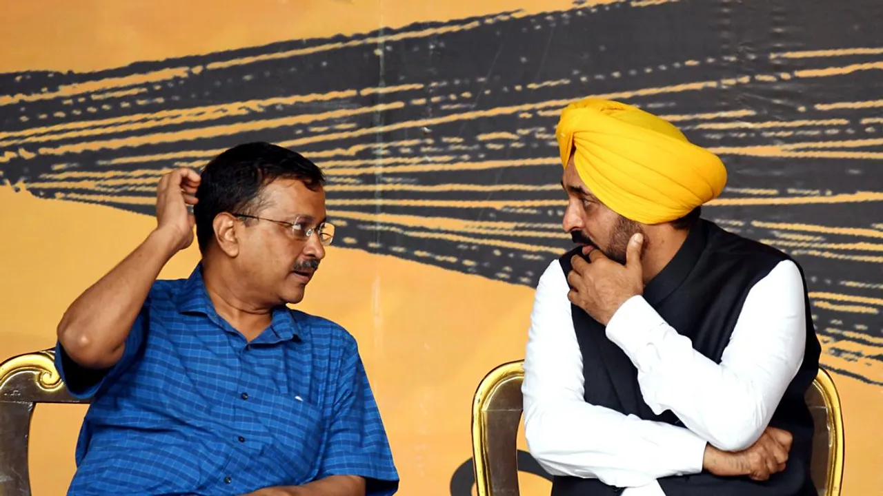 Arvind Kejriwal Bhagwant mann Jalandhar Punjab AAp