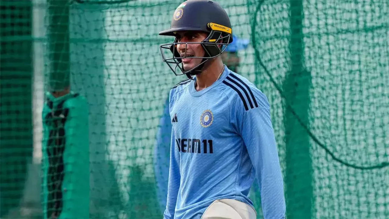 Shubman Gill back in nets